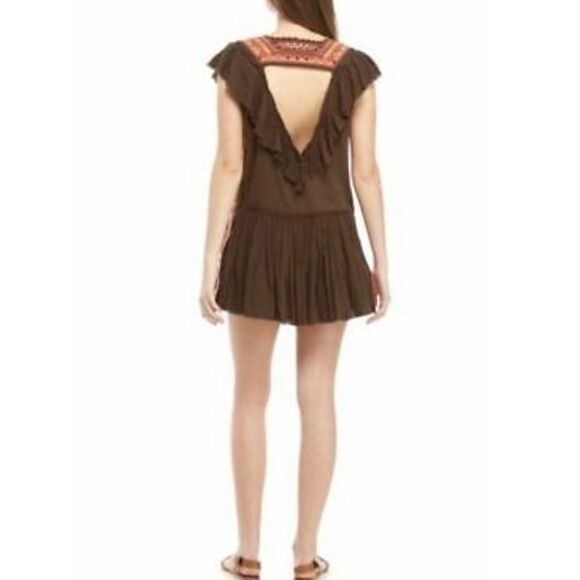 NWT Free People Day Glow Mini Dress - Picture 6 of 6